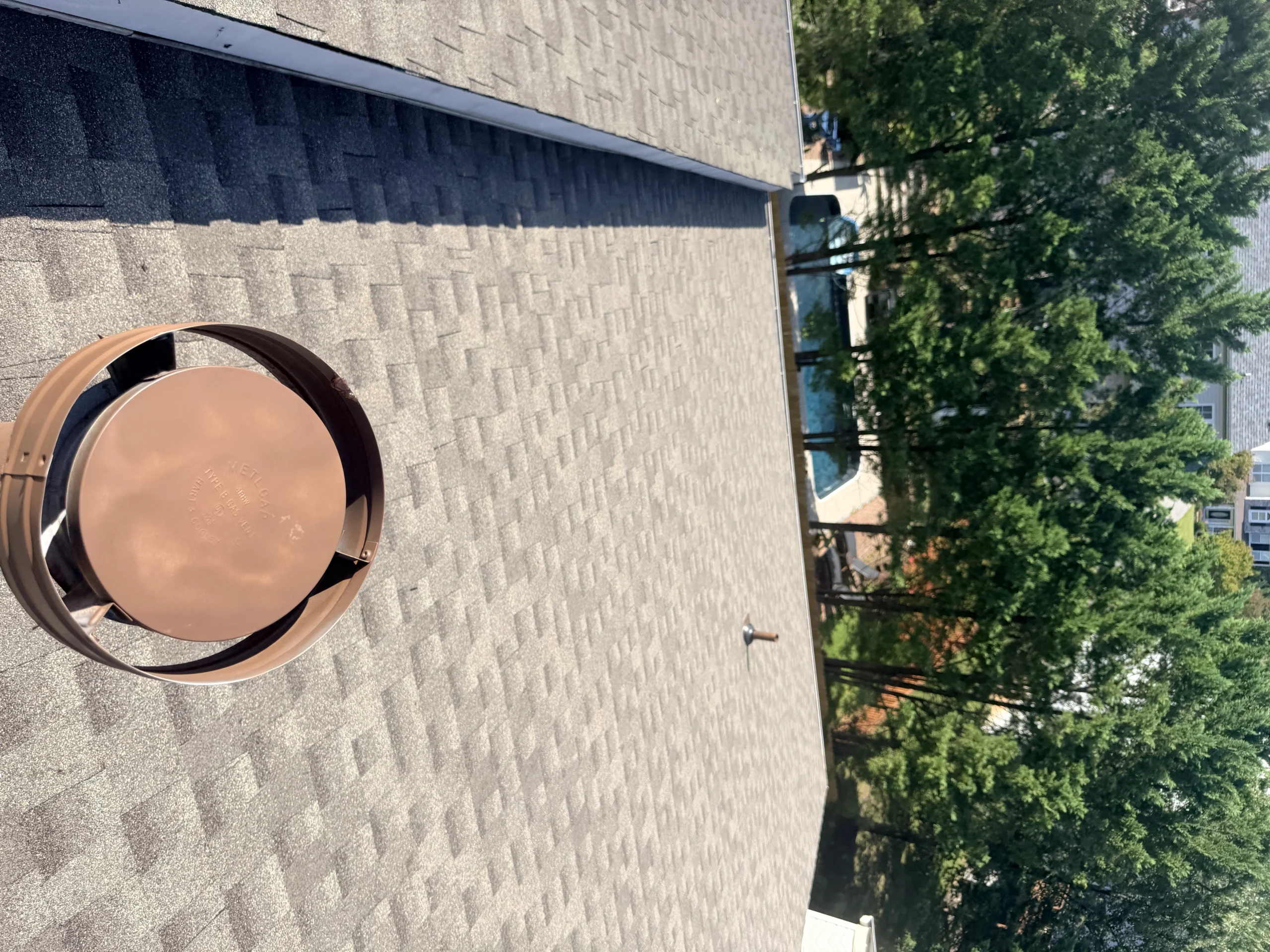 Roofing improvement reference with exterior components