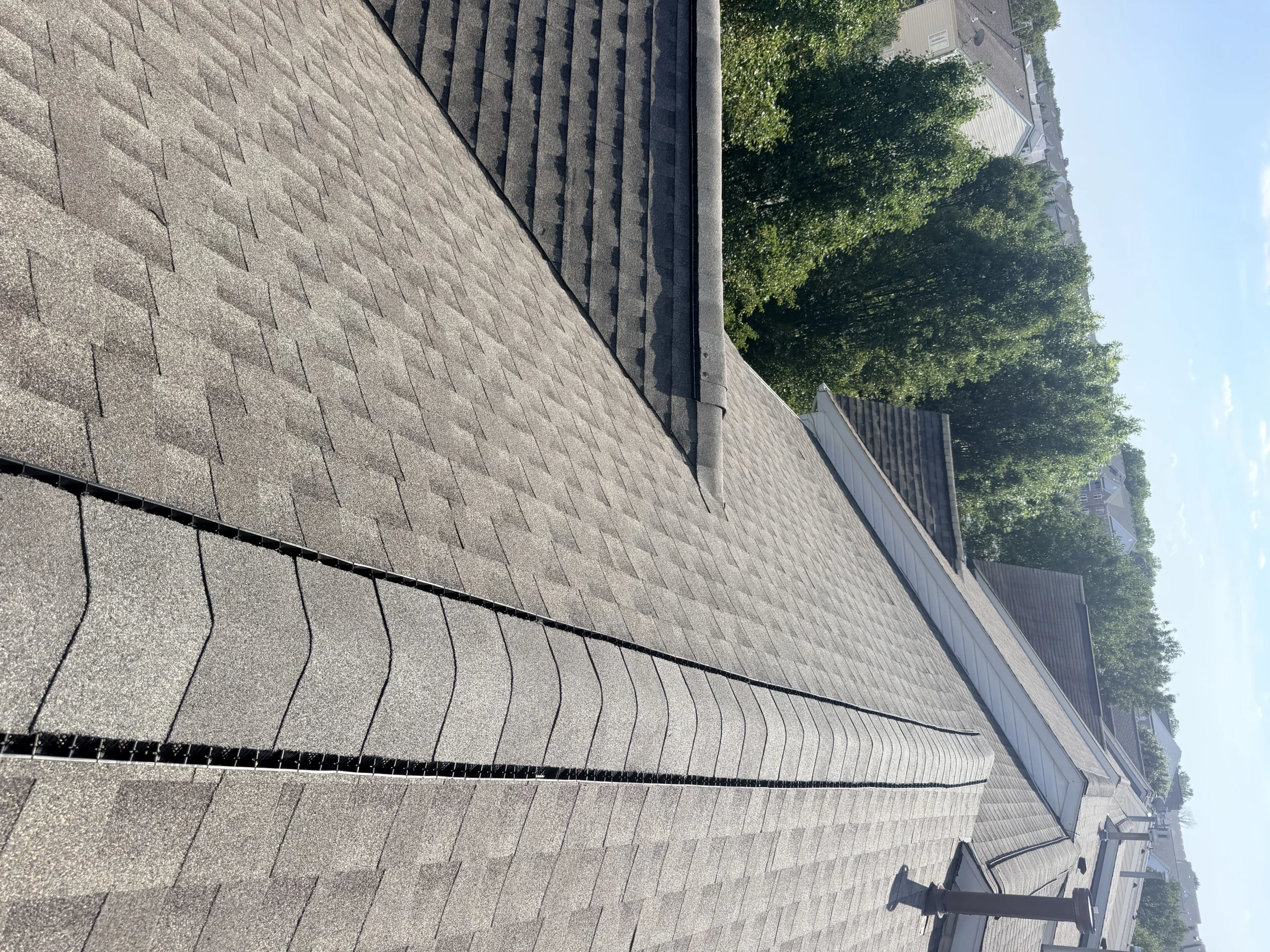 Roofing work and exterior roof detailing