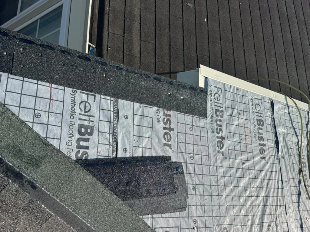 Residential roof surface and replacement installation reference