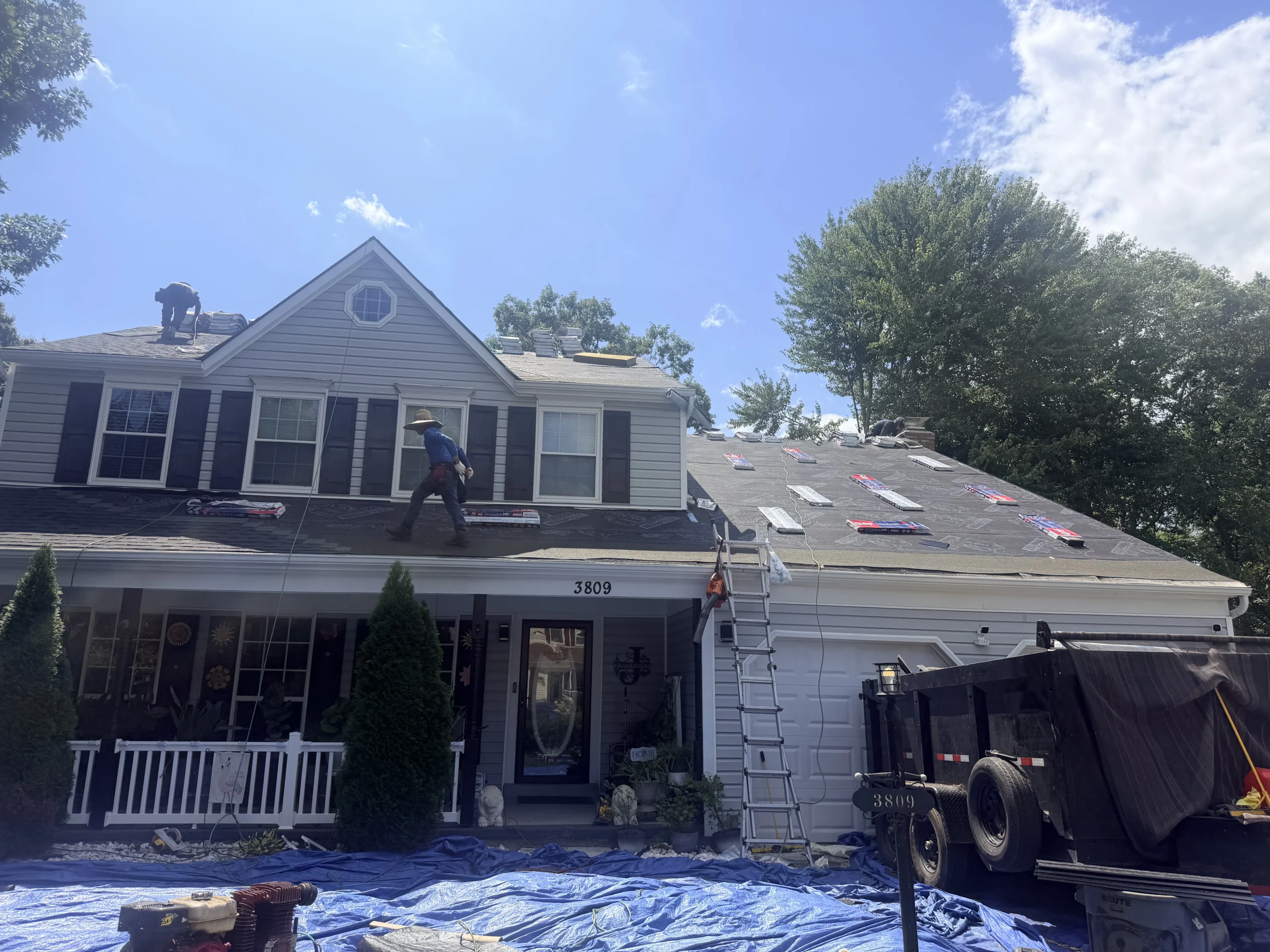Baltimore Maryland roofing installation and exterior roof improvements
