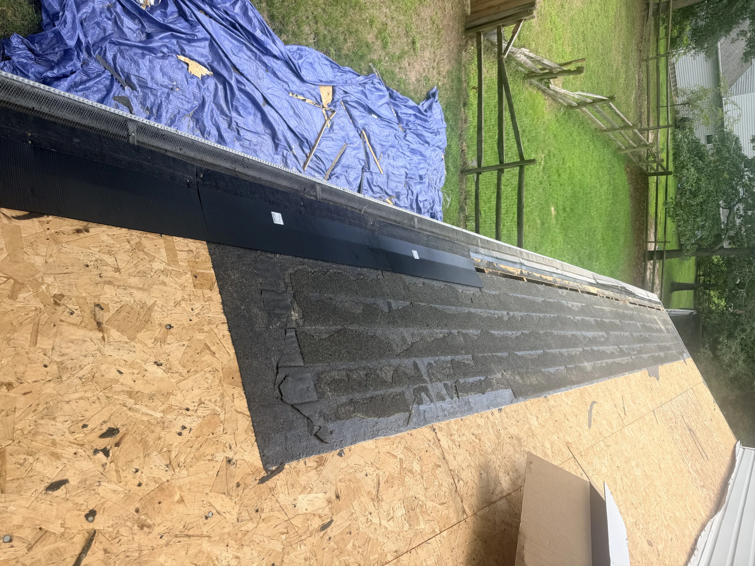 roofer Pikesville MD completed roof improvement project