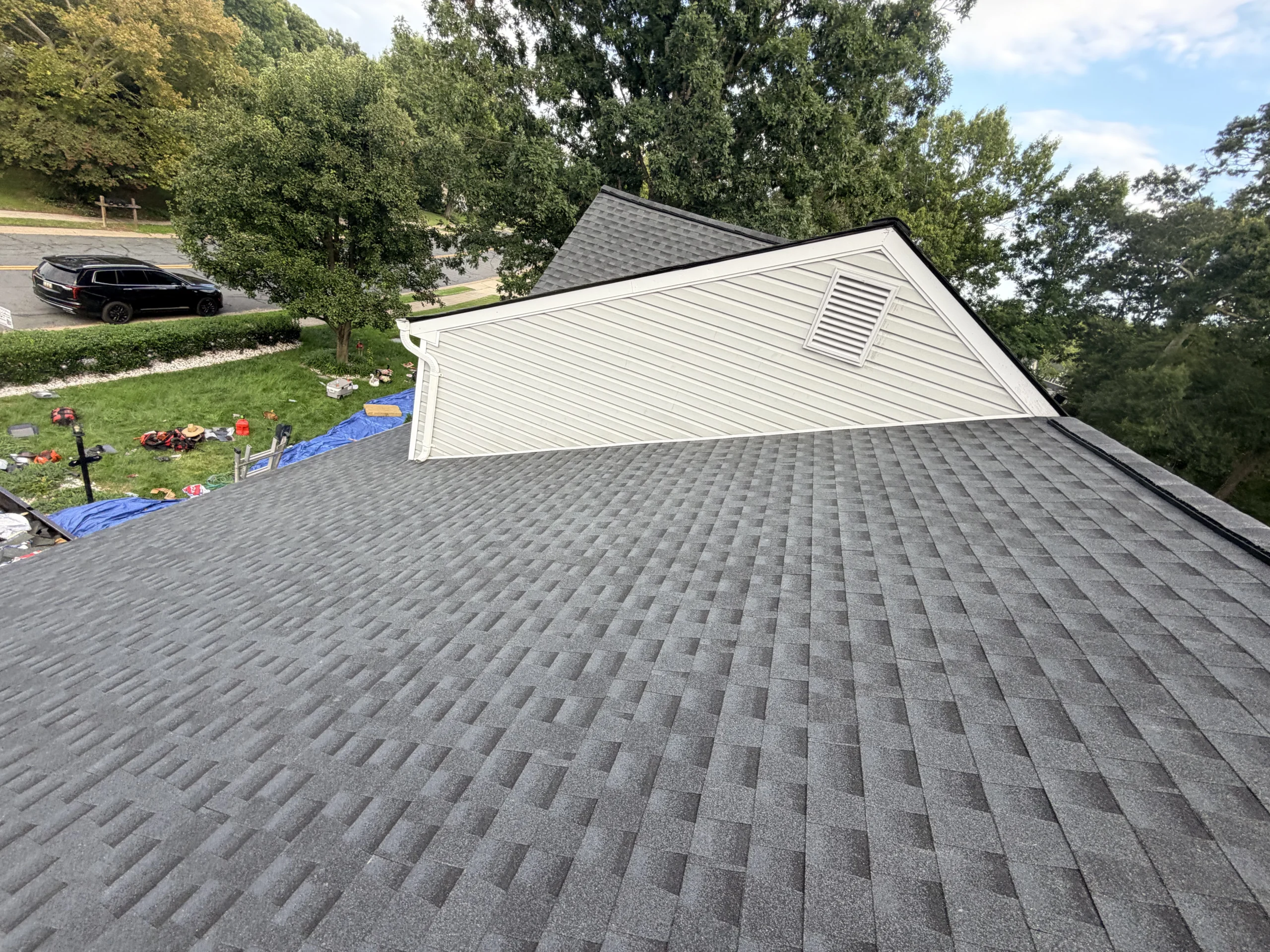 Roof and facade condition reference used around Door Replacement Hyattsville MD project discussions in Hyattsville
