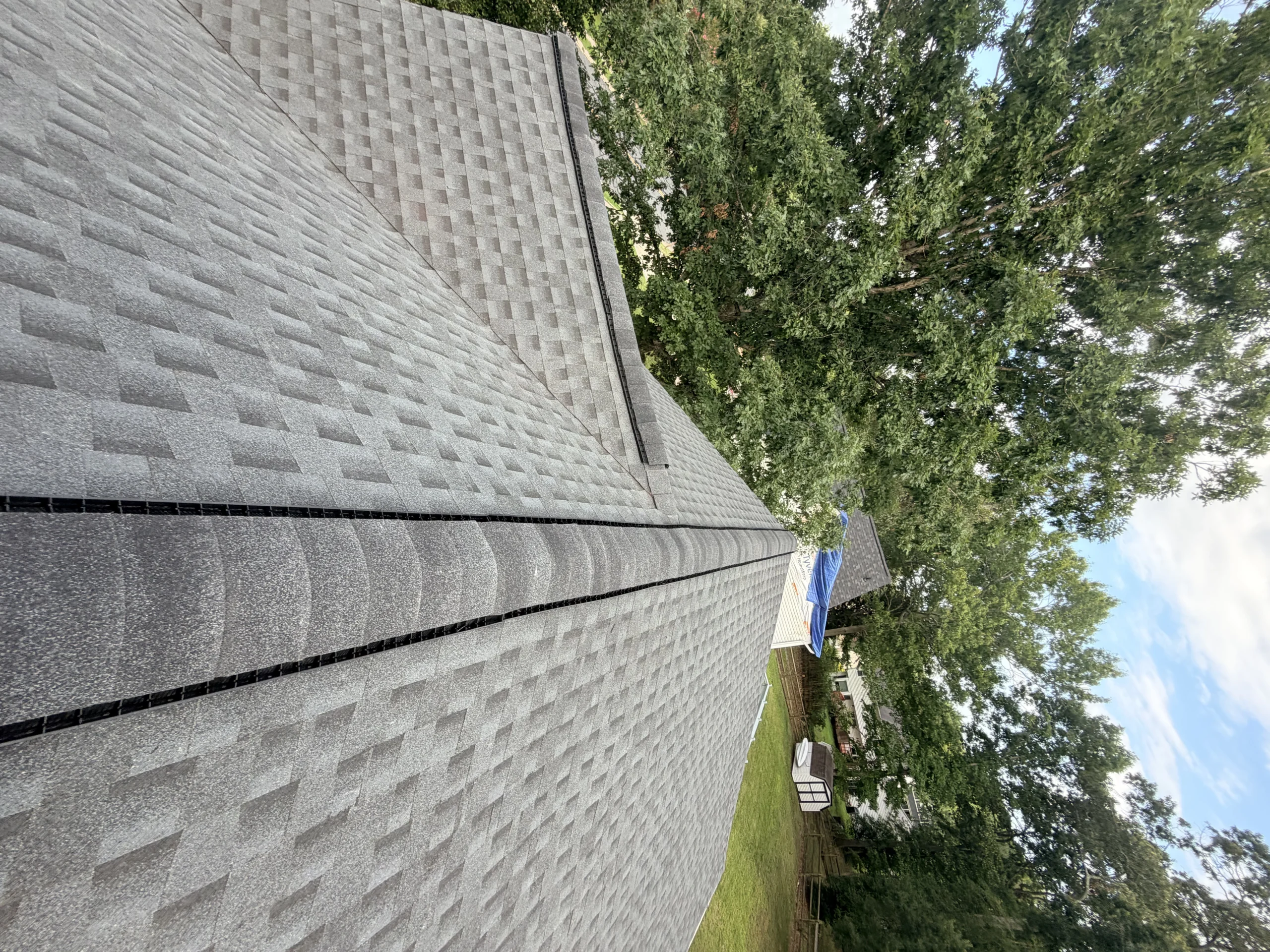 Exterior roofing surface and construction details