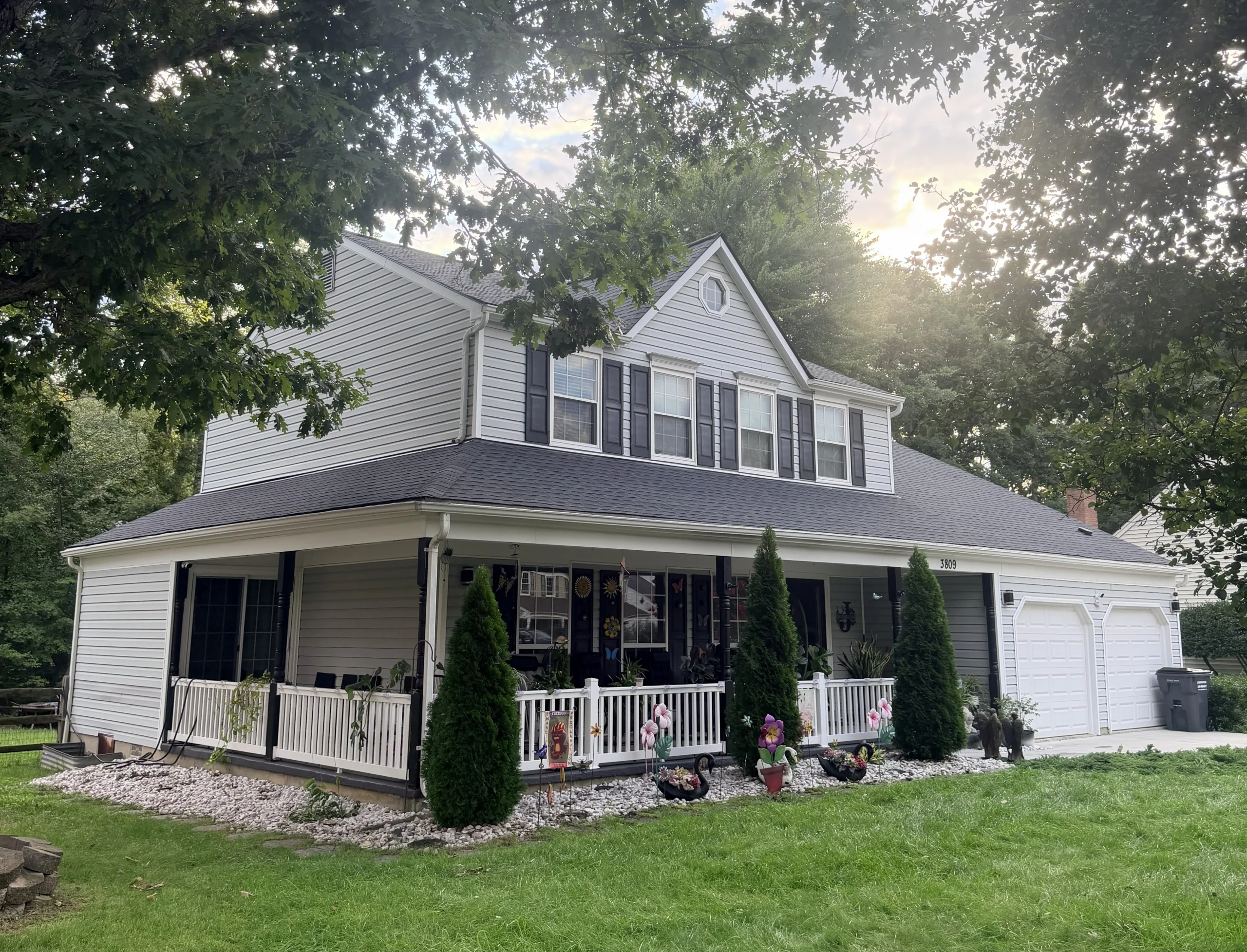 Home Improvement Contractor Maryland exterior roofing project