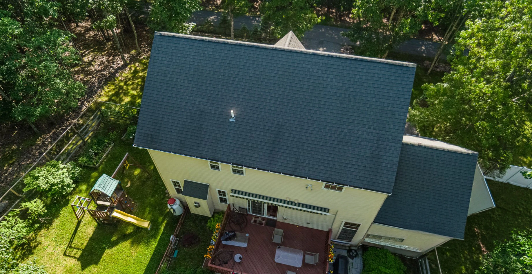 Residential roofing improvement and exterior property work