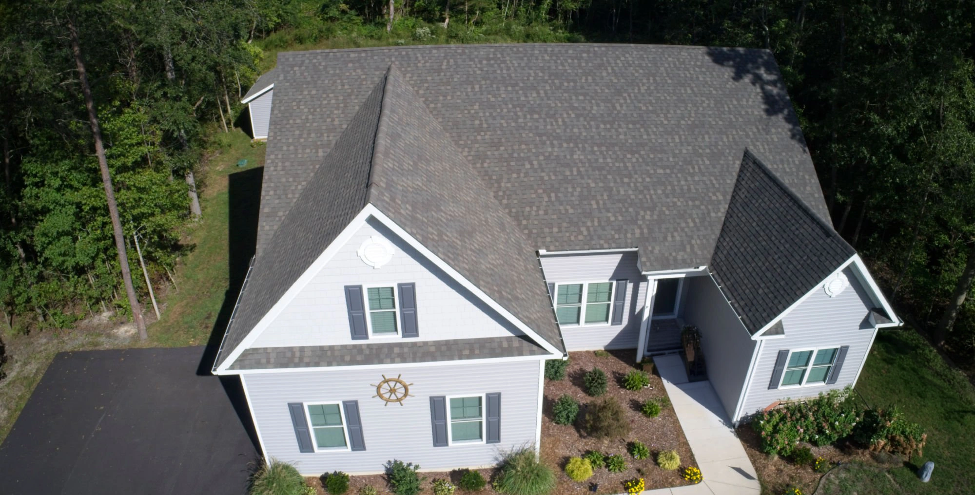 Exterior roofing improvement for a Maryland property